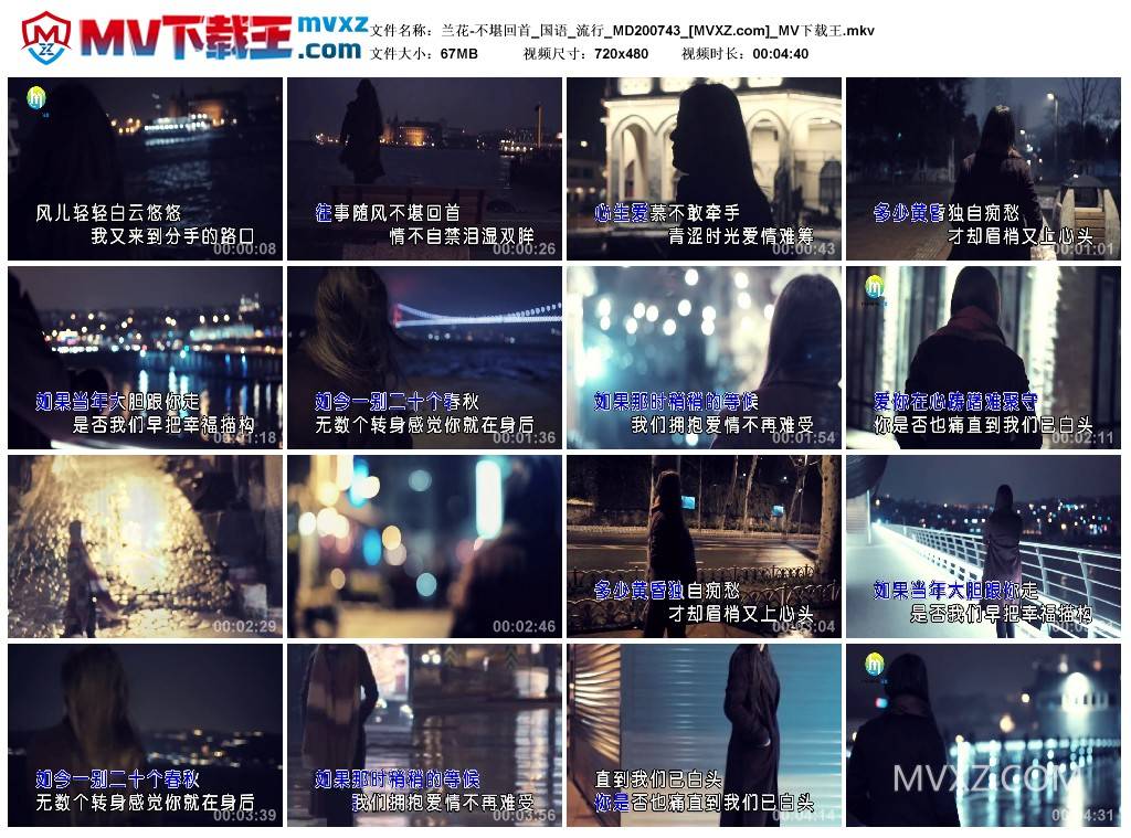 兰花-不堪回首_国语_流行_MD200743